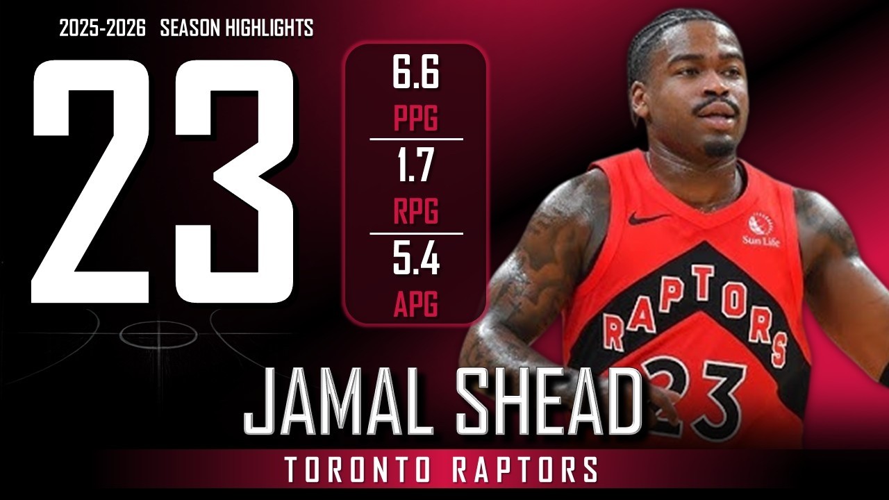 Jamal Shead || 2025-2026 Toronto Raptors Highlights