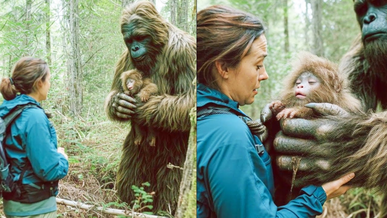 In 1985, A Bigfoot Mother Approached a Hiker for Help, Then The Unexpected Happened – Story