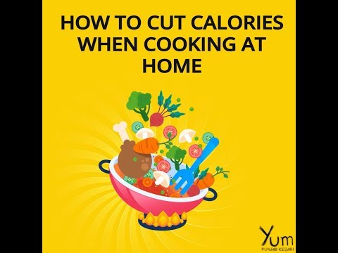 Video: Kā samazināt kalorijas, gatavojot mājās: 13 soļi (ar attēliem)