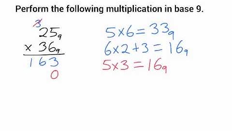 MATH120 Ch10 Part D2 - Multiplication in Base 9
