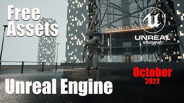 Бесплатные ассеты Unreal Engine 4 ( 5 ) за Октябрь 2022г КОНКУРС!!!