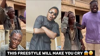 Street boy SHOCK Olamide with Crazy freestyle to Asake Song & BEG Olamide to sign him to YBNL😱