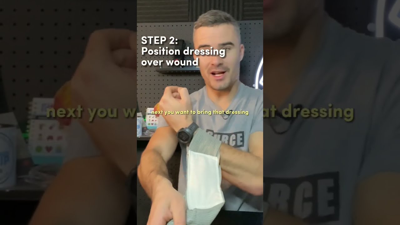 How To Use An Israeli Bandage 