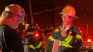 FDNY Bronx 2nd Alarm Box 3538 Fire on the 5th Floor of a 6 Story H Type MD