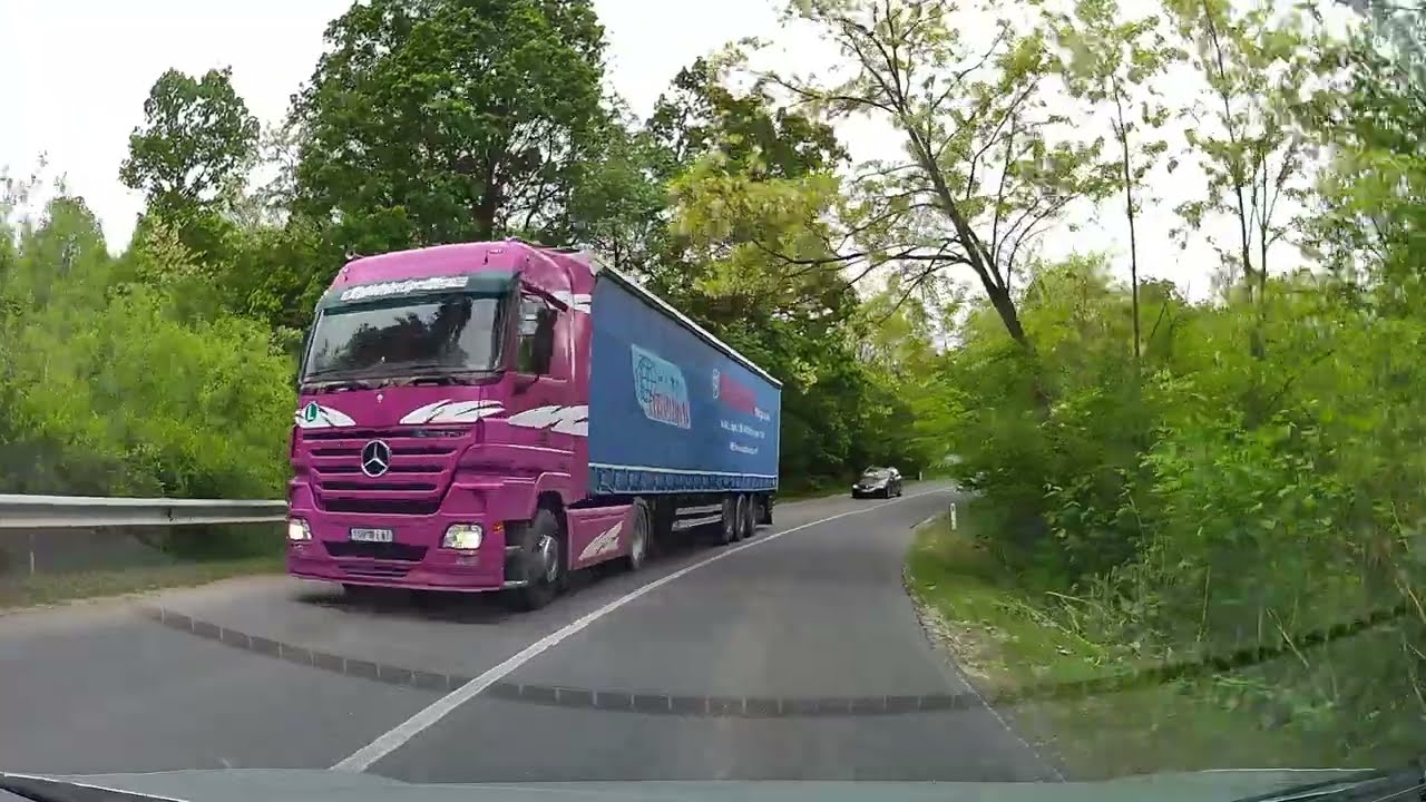 Dash Cam - Fieni - Sinaia  /Cota 1000 - @est-video