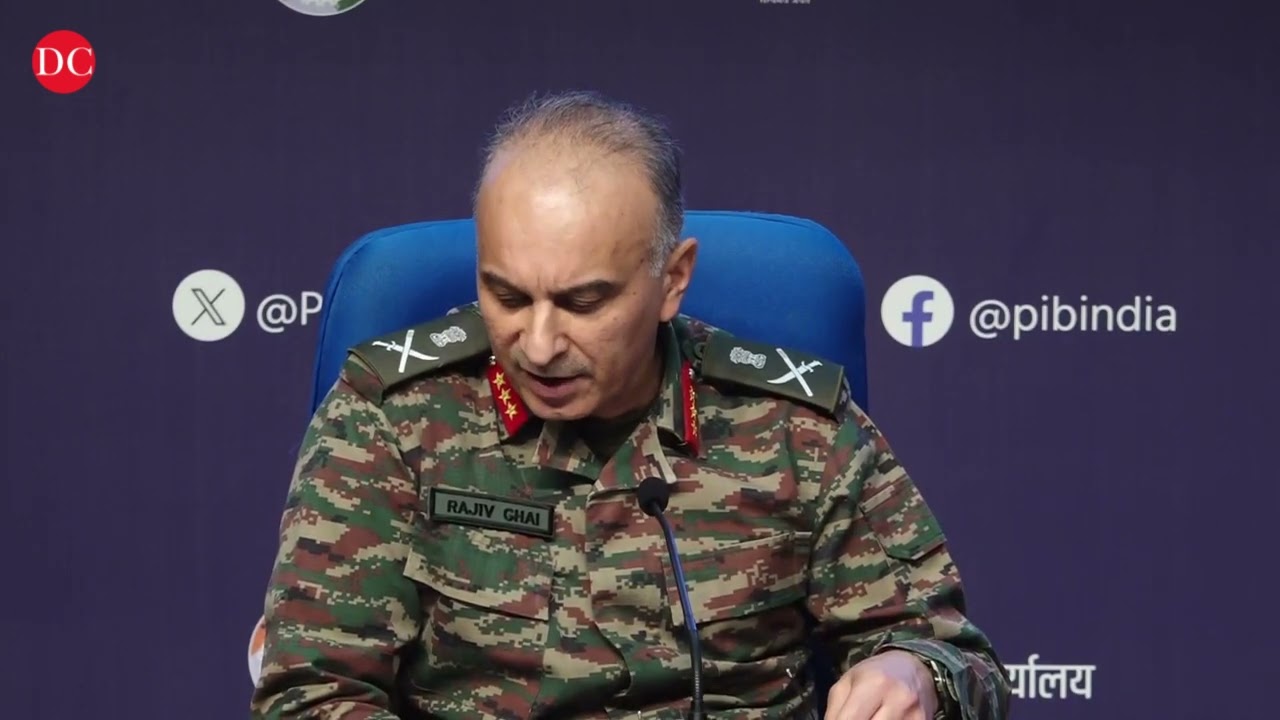 DGMO Lt Gen Rajiv Ghai: Our air defence grid failed all Pak drone, UAV attacks