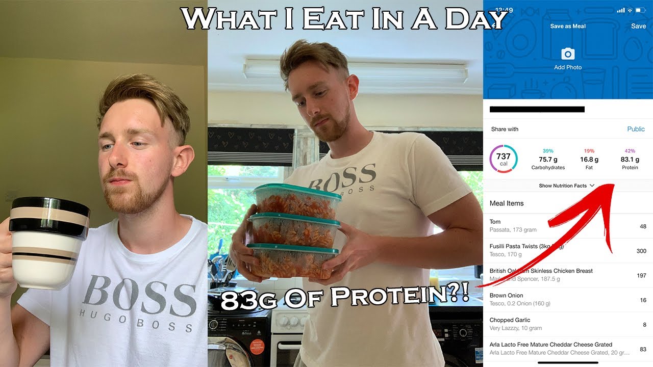 My Cutting Diet - Full Day of Eating - YouTube