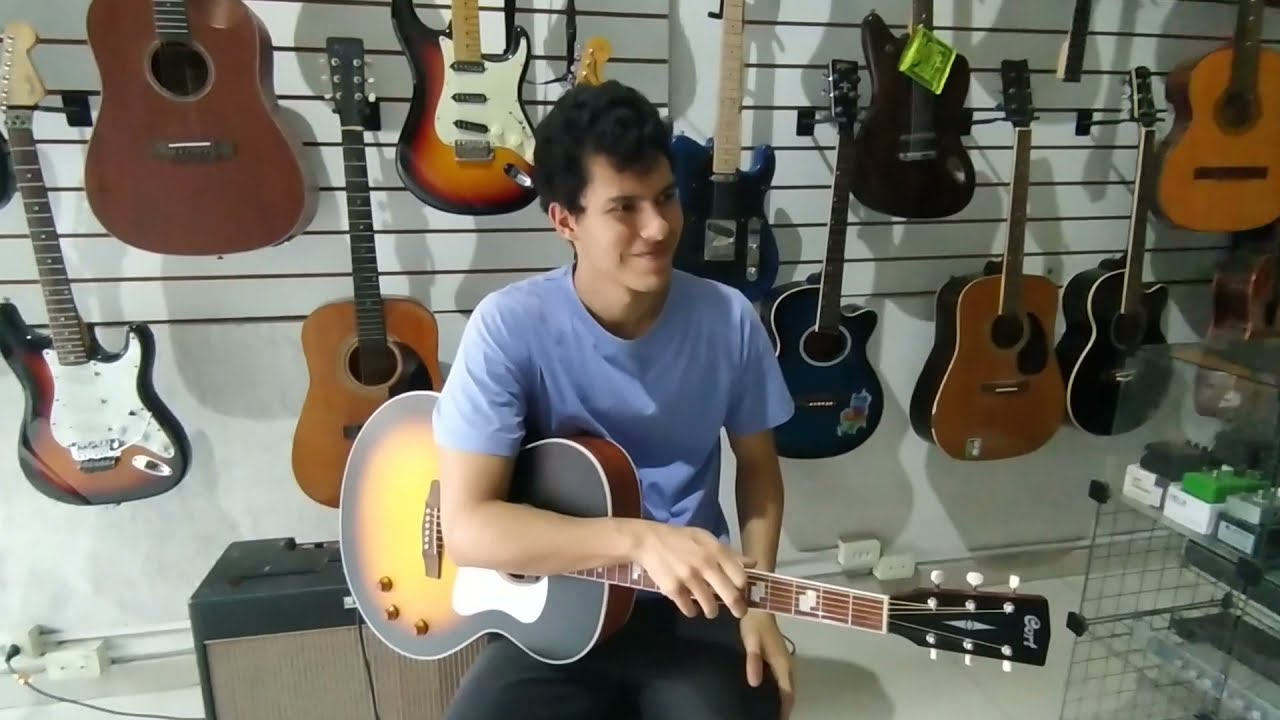 Review do violão Cort CJ Retro VSM!!!