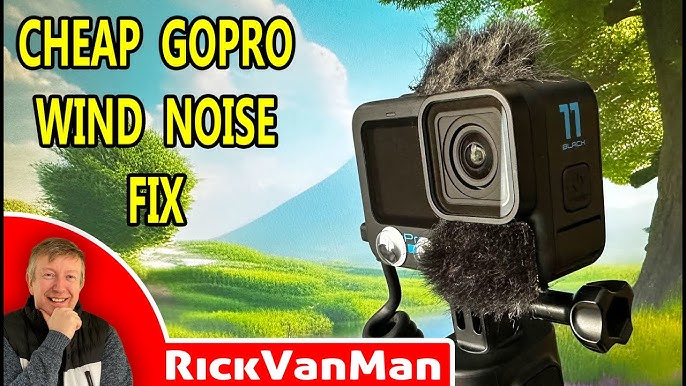 Couvercle pour Gopro 10 Hero 9 Wind Noise Reduction Sponge Video