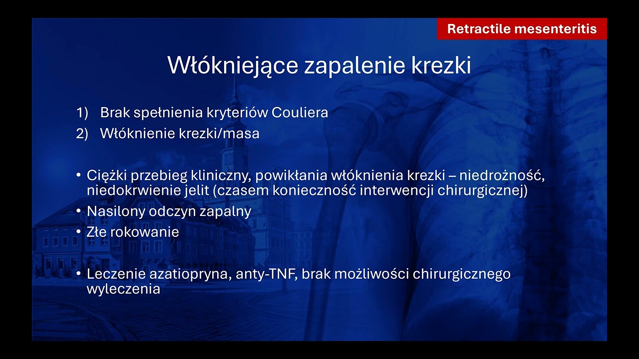 M. Frączek - Stwardniające zapalenie krezki – trudności diagnostyczne.
