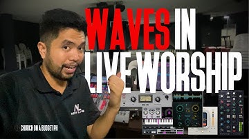 USE WAVES PLUGINS IN LIVE WORSHIP | @presonus StudioLive + @waves SuperRack