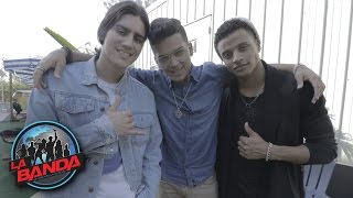 Félix, Fabyán y Christian de La Banda le cantaron &quot;Las mañanitas&quot; a Rubí