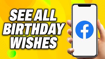 How To See all Birthday Wishes on Facebook (2025) - Quick Fix