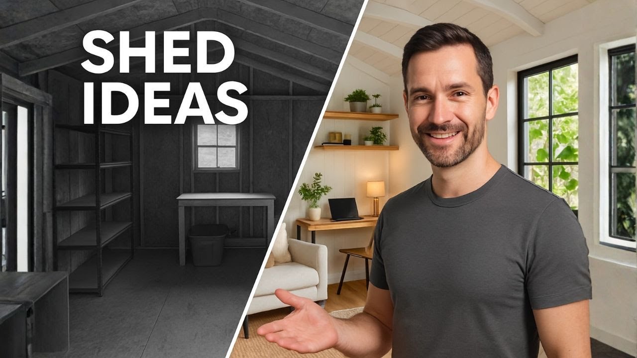 Top 10 Shed Interior Design Ideas - YouTube
