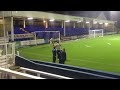 Allsop put through his paces