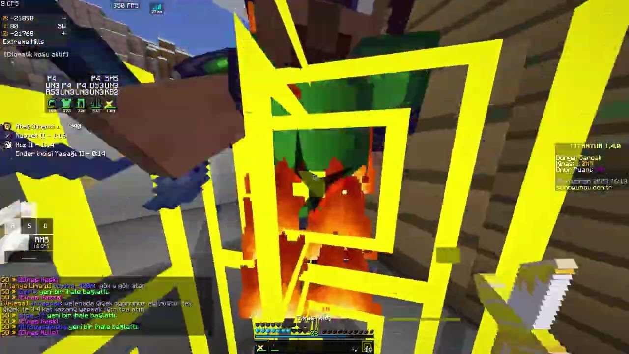 1X KAN 80X GÖK KESME  | SonOyuncu Titanyum