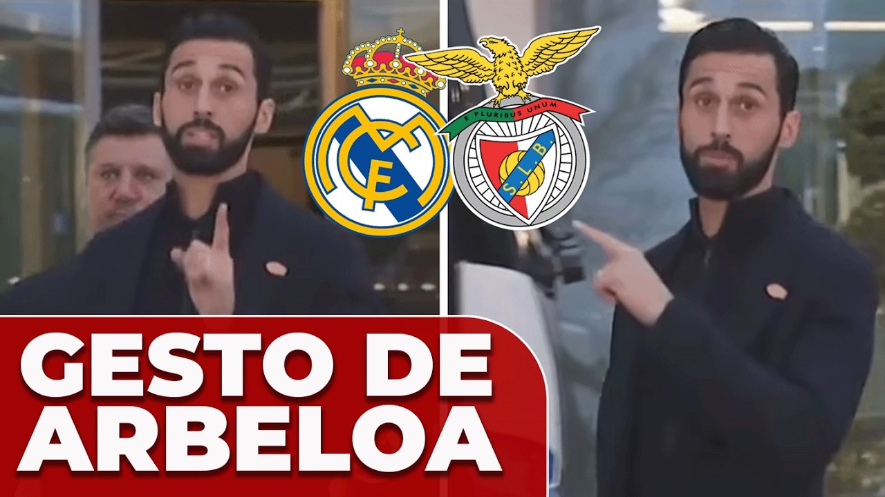 El GESTO de ARBELOA en su salida hacia el BERNABÉU: el último y sonriente | REAL MADRID - BENFICA