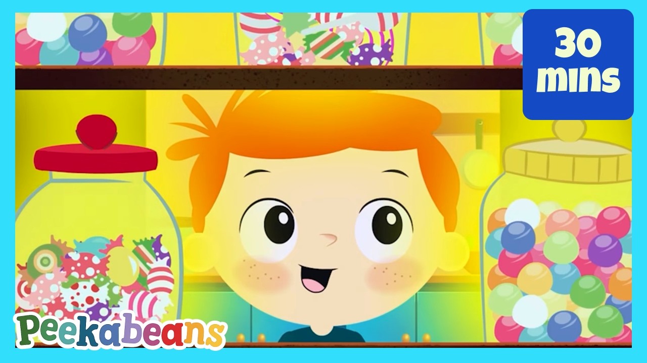 🎈 Balloon Colors + Yes Grandpa | Kids Songs & Nursery Rhymes | Peekabeans