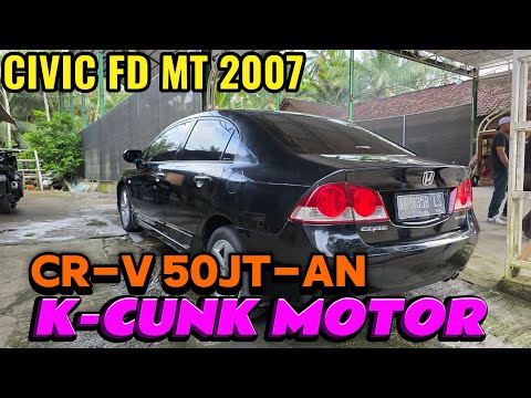 Civic FD 2007 MT, CR-V 50jt-an 