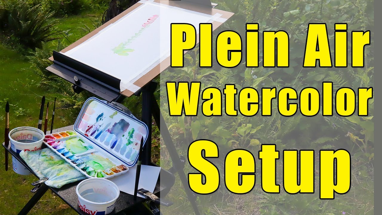 en Plein Air Pro Advanced Series Watercolor Easel