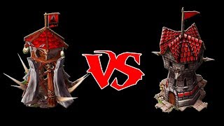 Guard Tower Vs Watch Tower Fully Upgraded