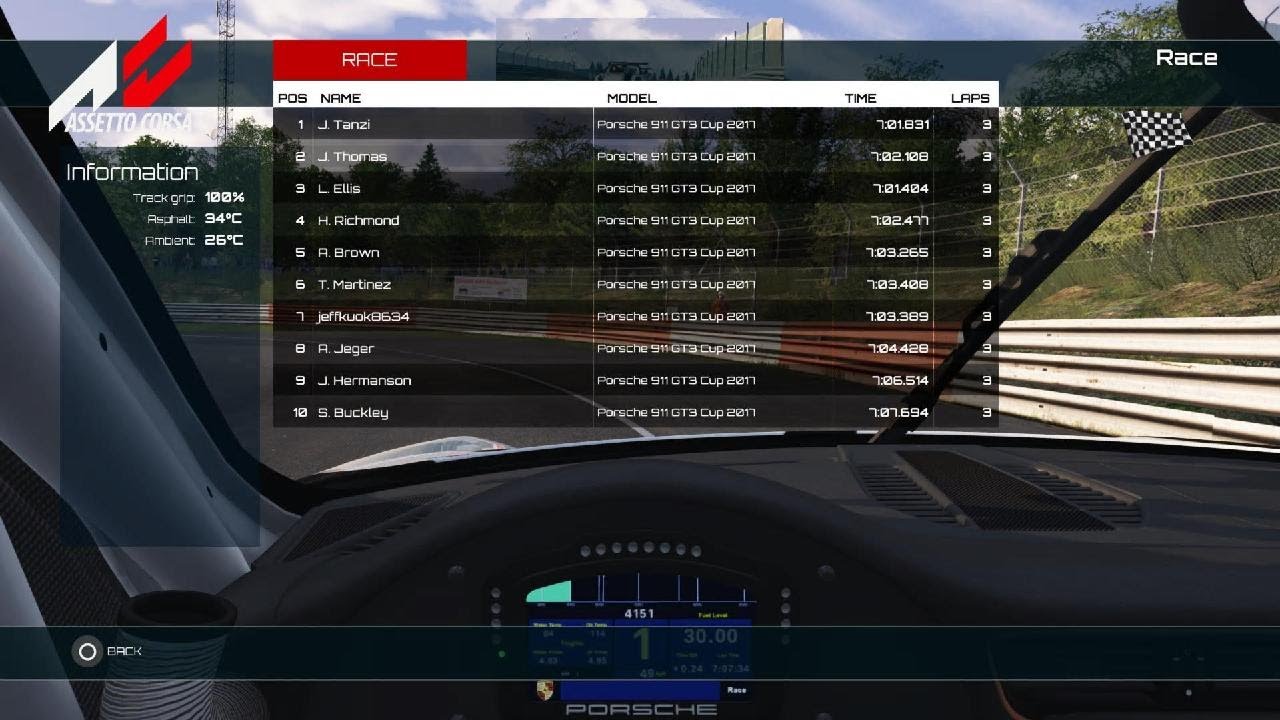 Assetto Corsa brake force錯左 YouTube