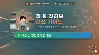 수업9) 복습 깃 병합과 병합 충돌 및 해결법 (Merge, Conflict)