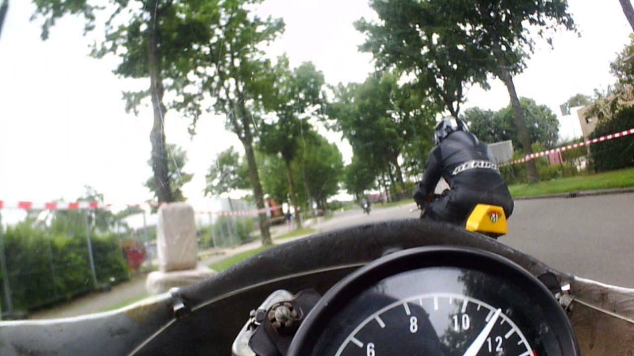 Yamaha TA125 classic race demo Veenendaal 125cc 16-08-2014