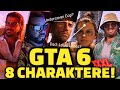 GTA 6 ALLE 8 Charaktere 100% Analyse! OFFIZIELLE Gameplay / Story Details + Secrets - Trailer 2 Leak