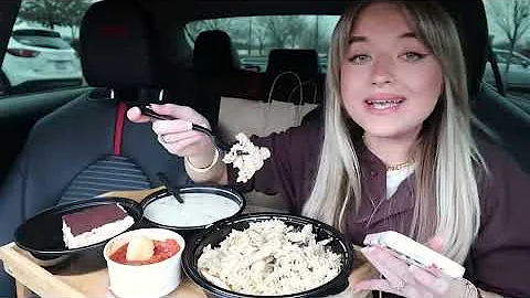 Olive Garden Mukbang!  + Chatty Q&A! chicken pasta...
