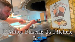 The most iconic Pizzeria Napoletana in the world! L’Antica Pizzeria da Michele Bari branch!