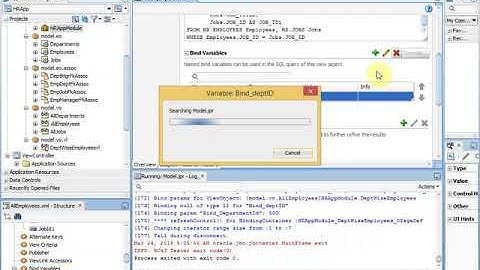 Week1Part4 Oracle ADF - Query modification - View criteria - Check Box - Static LOV