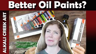 Are COBRA WATER-MIXABLE OIL PAINTS Better Than 15-Year-Old Hobein Aqua Duo Paints?  LET'S PAINT!