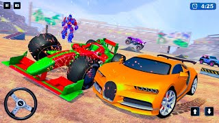 Cars Monster Trucks and Robot Demolition Derby  Simulator - Android Gameplay. screenshot 3
