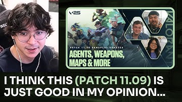 TenZ Overall Thoughts On Valorant Changes (Patch 11.09)