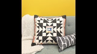 Stitchin' Star Pillow