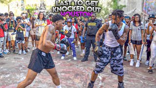 LAST TO GET KNOCKED OUT HOUSTON TEXAS!