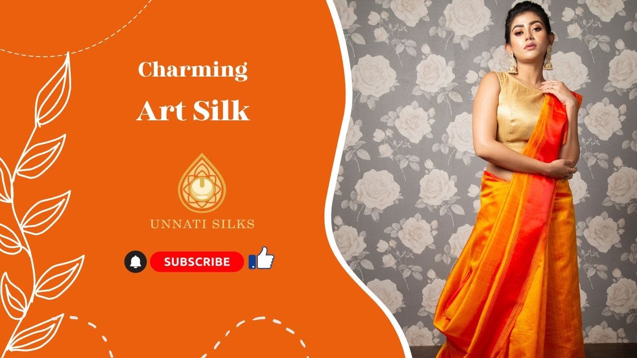 INSPIRATIONALLY CLOSE TO REAL SILK ART SILK IS VERY TRENDY UNNATI inspirationally-close-to-real-silk-art-silk-is-very-trendy-unnati
