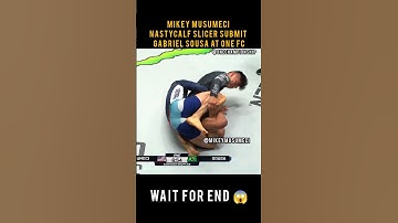 Mikey Musumeci Nastiest Calf Slicer Ever #shorts #trending #youtubeshorts #mma #bjj