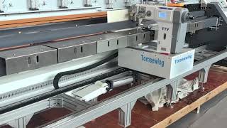 Automatic Roman Blind Sewing Machine Serviced By Tomsewing