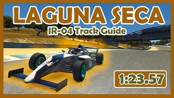 iRacing Formula IR-04 Track Guide: Laguna Seca FIXED
