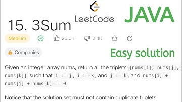 15. 3Sum #leetcode using java| #dsa #leetcodequestions #leetcodesolution | #hindi @GoCoderGo