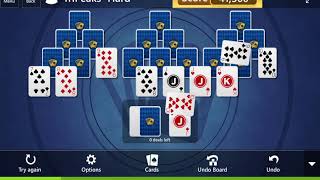 Microsoft Solitaire Collection: TriPeaks - Hard - August 13, 2015