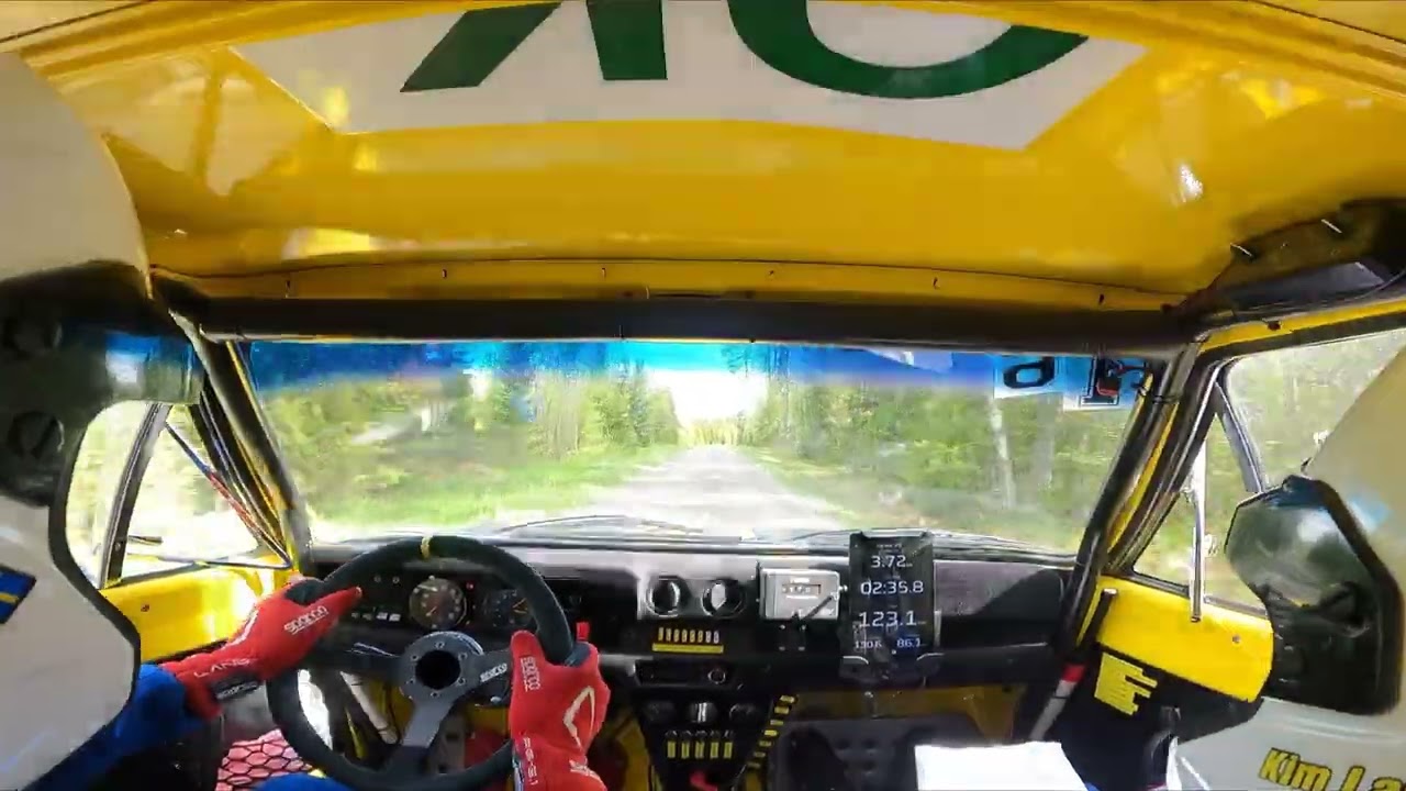 Rally Upland - SS4, krasch