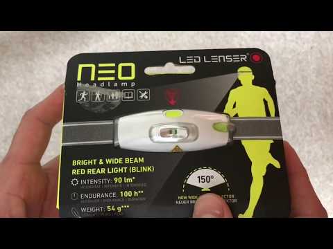 Review - LED Lenser Neo: Part 1. awesome running head torch