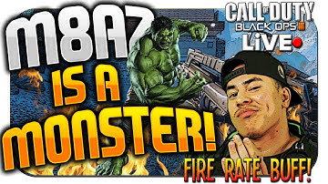 Insane "M8A7" Assault Rifle FIRE RATE BUFF! Best AR in BLACK OPS 3!? ★ (BO3: M8A7 Best Class Setup!)