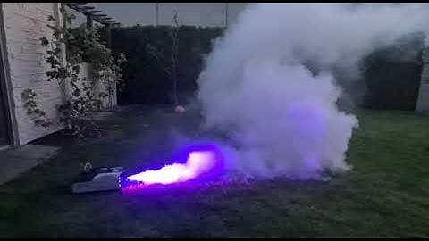 [SMOKE ＆ Light]1200W Mini Fog Machine