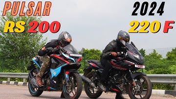 2024 Pulsar 220F vs Pulsar RS200 {BS3} Drag Race