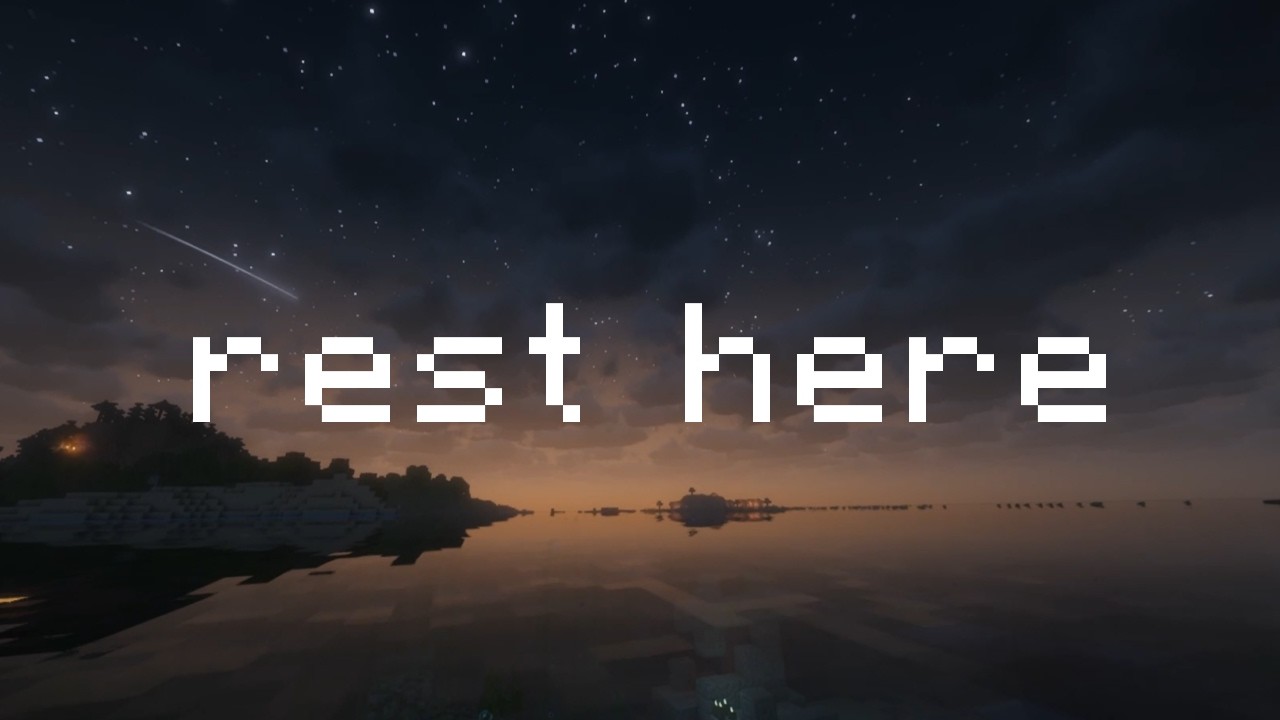 close your eyes, everything will be fine...  || Minecraft Music & Ambience ||