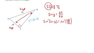 8.4 Solving a Right Triangle When Two Sides are Known